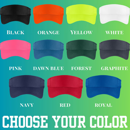 Custom Disc Golf Visor, Personalized Visor, Disc Golf Coach Gift, Disc Golf Gift, Custom Logo Visor, Monogram Visor, Mens Disc Golf Gifts