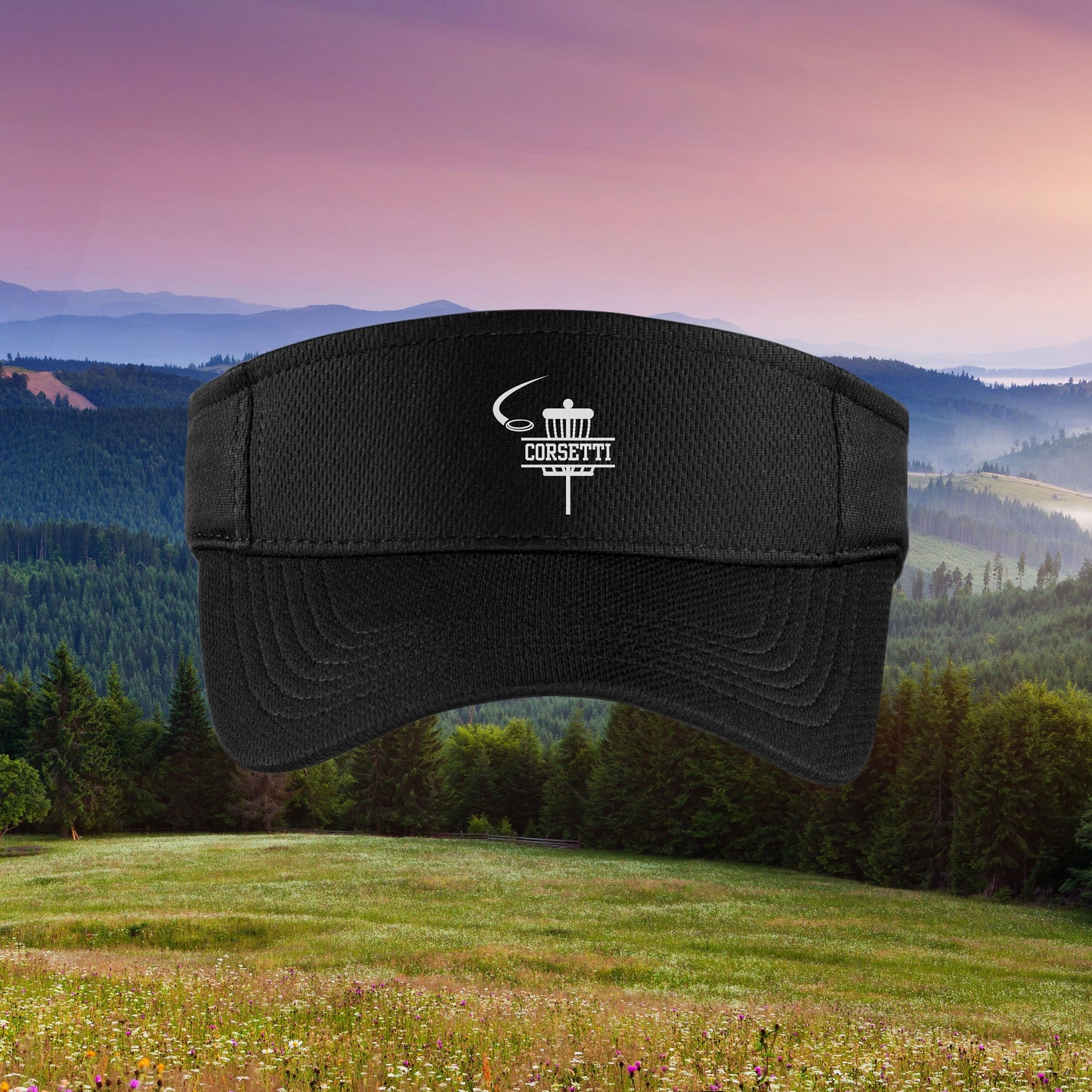 Custom Disc Golf Visor, Personalized Visor, Disc Golf Coach Gift, Disc Golf Gift, Custom Logo Visor, Monogram Visor, Mens Disc Golf Gifts