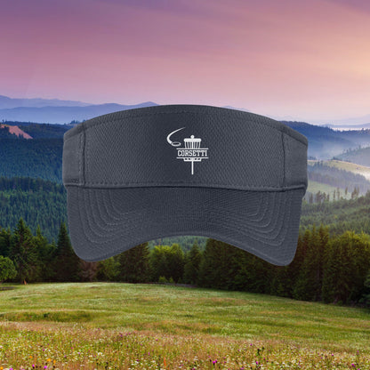 Custom Disc Golf Visor, Personalized Visor, Disc Golf Coach Gift, Disc Golf Gift, Custom Logo Visor, Monogram Visor, Mens Disc Golf Gifts