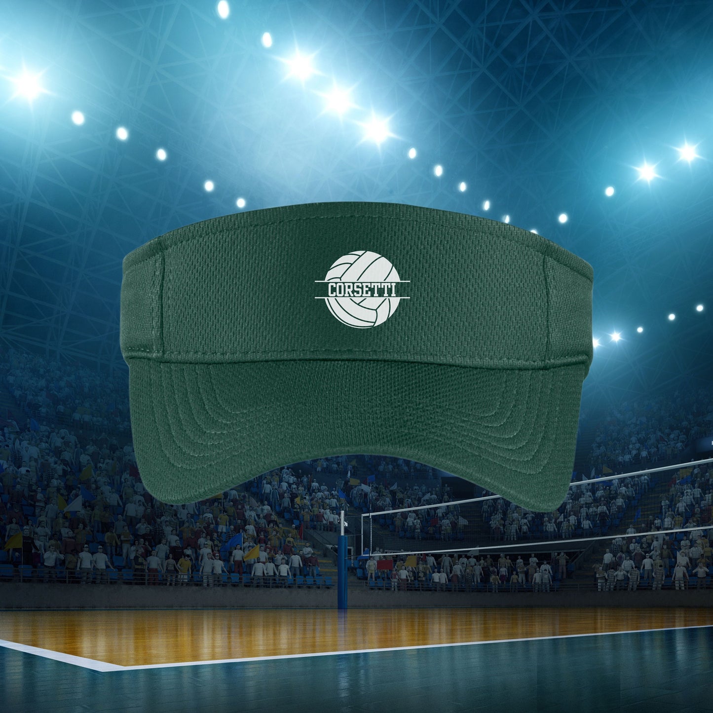 Custom Volleyball Visor, Personalized Visor, Volleyball Coach Gift, Volleyball Gift, Custom Logo Visor, Monogram Visor, Volleyball team Gift