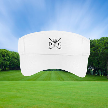 Custom Golf Visor, Personalized Visor, Golf Coach Gift, Golf Gift, Custom Logo Visor, Monogram Visor, Golf Team Gift. Golf Gifts for Men