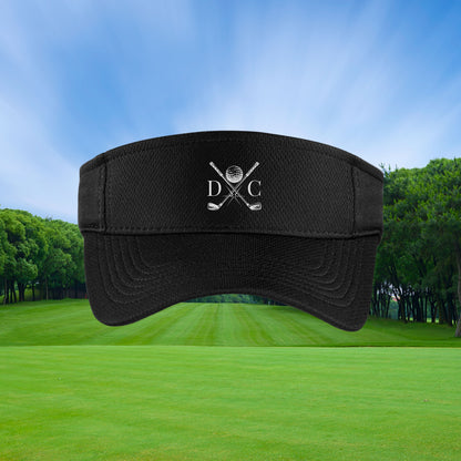 Custom Golf Visor, Personalized Visor, Golf Coach Gift, Golf Gift, Custom Logo Visor, Monogram Visor, Golf Team Gift. Golf Gifts for Men