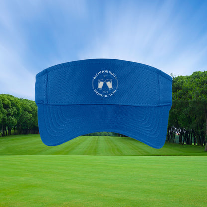 Custom Golf Visor, Personalized Visor, Bachelor Party Gift, Groomsman Golf Gift, Custom Logo Visor, Wedding Monogram Visor, Mens Golf Gift