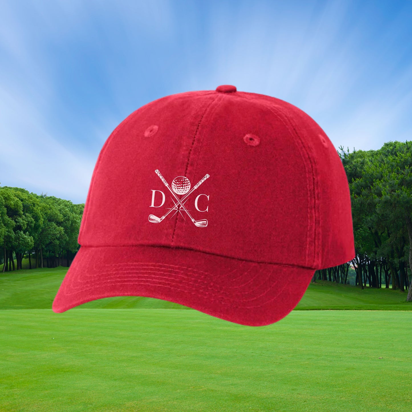 Kids Personalized Golf Hat, Youth Custom Golf Hat, Golf Baseball Cap, Kids Custom Logo Hat, Golf Monogram Hat, Child Baseball Hat, Kids Hat