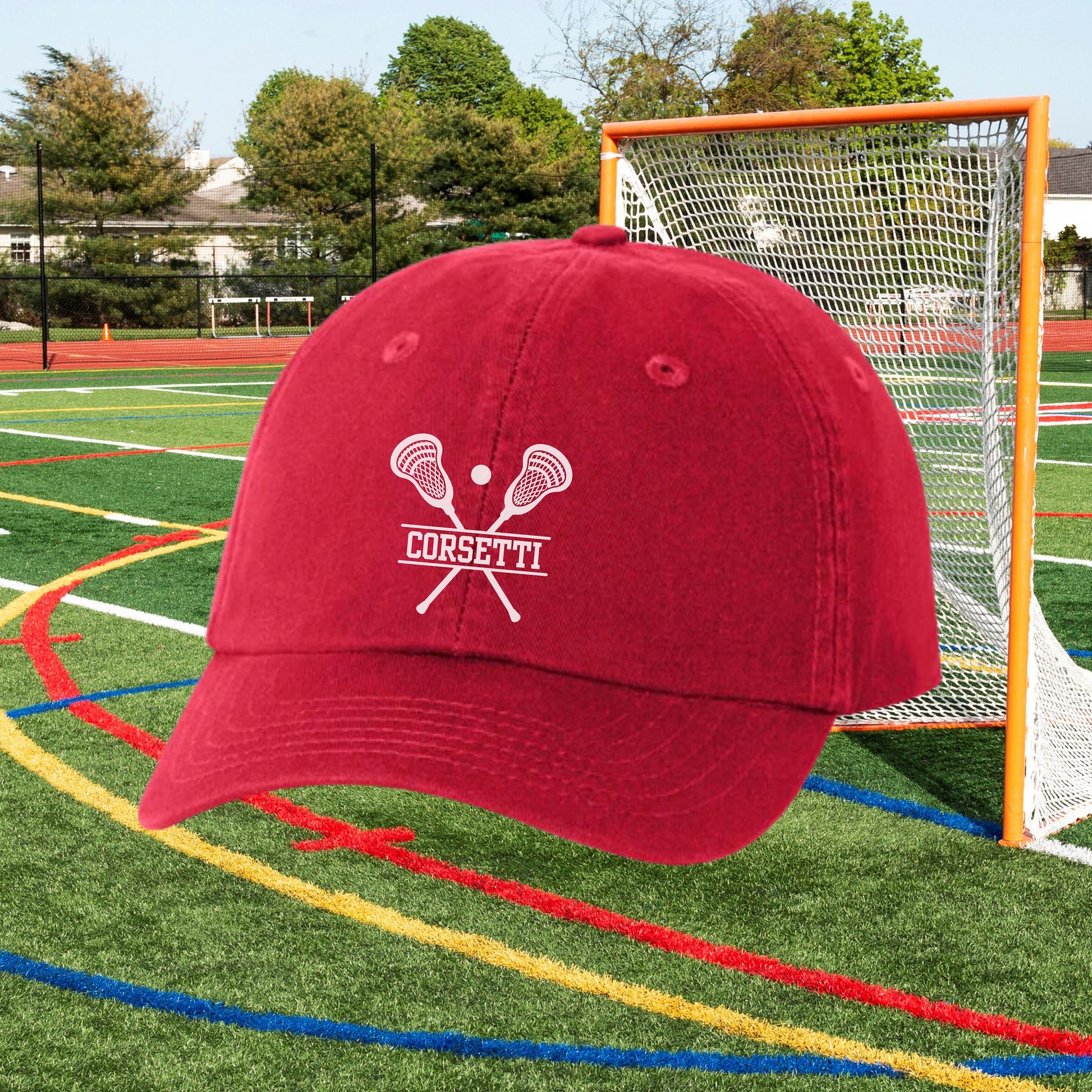 Kids Personalized Lacrosse Hat, Youth Custom Lacrosse Hat, Lacrosse Baseball Cap, Kid Custom Logo Hat, Lacrosse Monogram, Child Baseball Hat