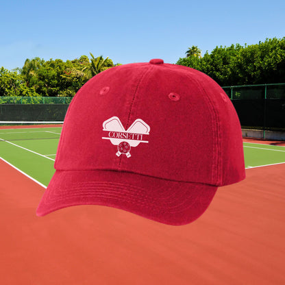 Kids Personalized Pickleball Hat, Youth Custom Pickleball Hat, Pickleball Baseball Cap, Kid Custom Logo Hat, Pickleball Monogram, Kids Hat