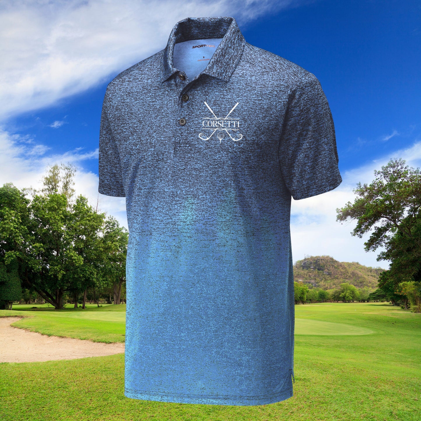 Custom Monogrammed Golf Polo, Personalized Golf Polo, Customized Polo for Golfer, Great Gift for Dad, Father, Golf Gift for Men, Golf Shirt