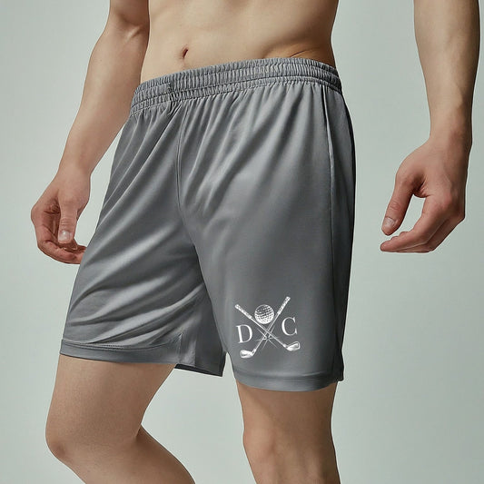 Custom Monogrammed Sport Shorts, Personalized Golf Shorts, Customized Shorts for Golfer, Gift for Dad, Father, Golf Gift for Men, Golf Short