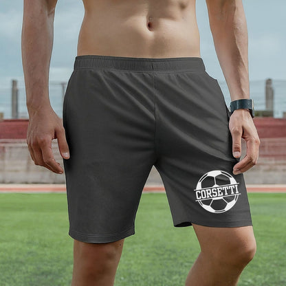 Custom Monogrammed Soccer Shorts, Personalized Soccer Practice Shorts, Customized Shorts, Soccer Team Shorts, Soccer Coach Gift, Soccer Club
