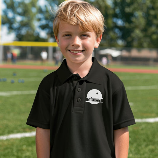 Personalized Youth Bowling Polo, Kids Custom Bowling Polo, Monogram Sport Polo, Boys Bowling, Moisture Wicking, Gift for Son, Bowling Team