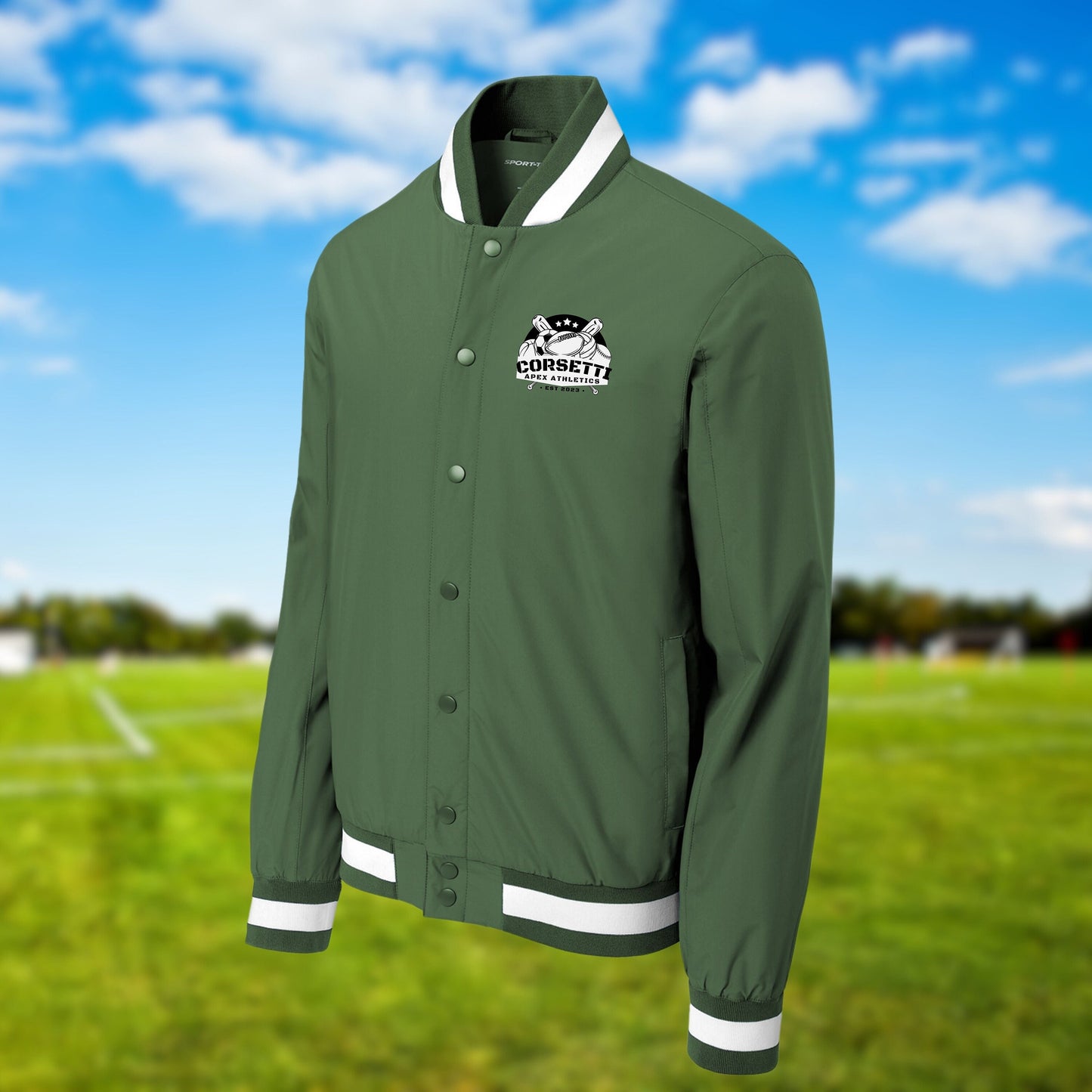 Personalized Varsity Jacket, Custom Sport Sweatshirt, Monogram Logo, Business Logo, College Logo Gift, School Logo Jacket, Custom Logo Coat