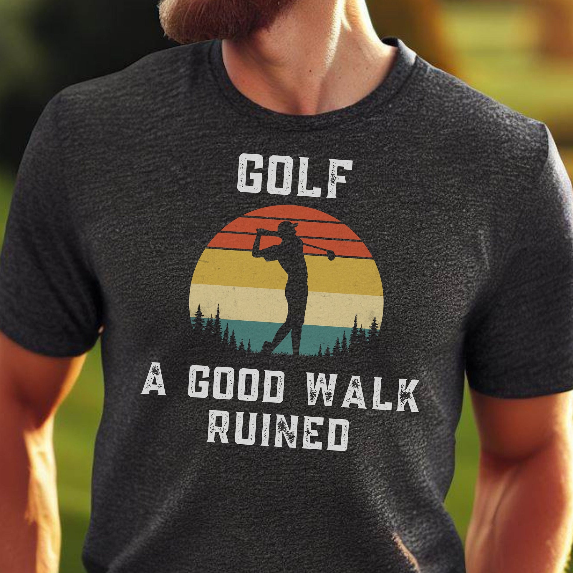 Men's Funny Golf Shirt, Retro Golf Tshirt, Vintage T-Shirt, Gift for Dad, Gift for Husband, Golf Gift for Men, Men's Golf GIft, Golfer Gift