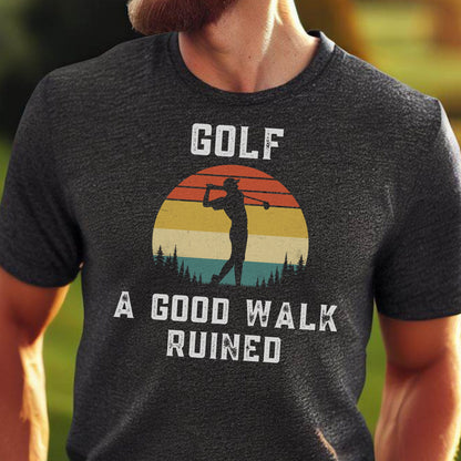 Men's Funny Golf Shirt, Retro Golf Tshirt, Vintage T-Shirt, Gift for Dad, Gift for Husband, Golf Gift for Men, Men's Golf GIft, Golfer Gift