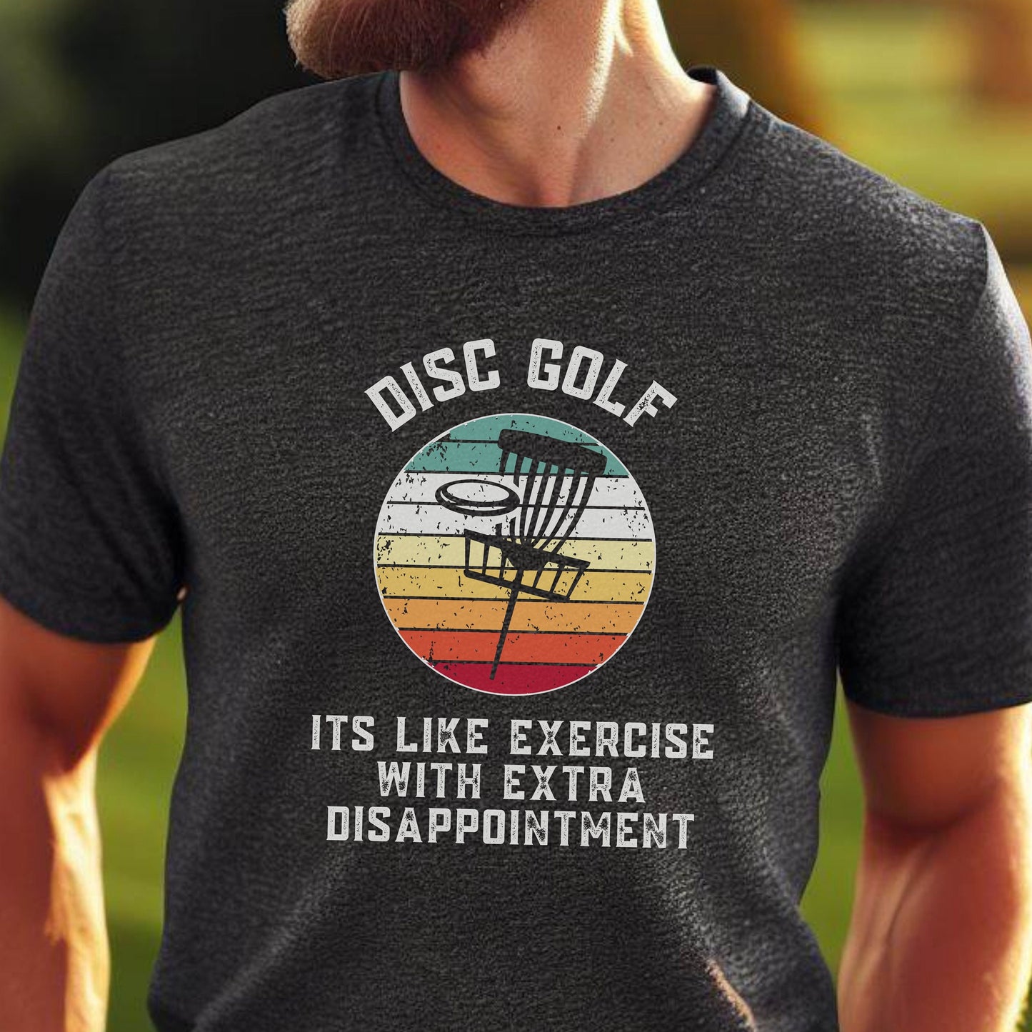 Men's Disc Golf Shirt, Funny Disc Golf Tshirt, Frisbee Golf T-Shirt, Gift for Dad, Gift for Husband, Disc Golf Gift for Men, Disc Golfer Tee
