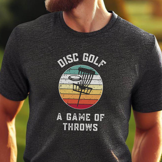 Men's Disc Golf Shirt, Funny Disc Golf Tshirt, Frisbee Golf T-Shirt, Gift for Dad, Gift for Husband, Disc Golf Gift for Men, Disc Golfer Tee