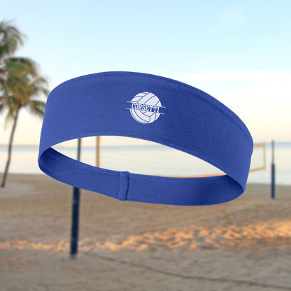 Custom Logo Headband, Personalized Headband, Monogram Volleyball Coach Gift, Volleyball Team Gift, Sport Headband, Beach Volleyball