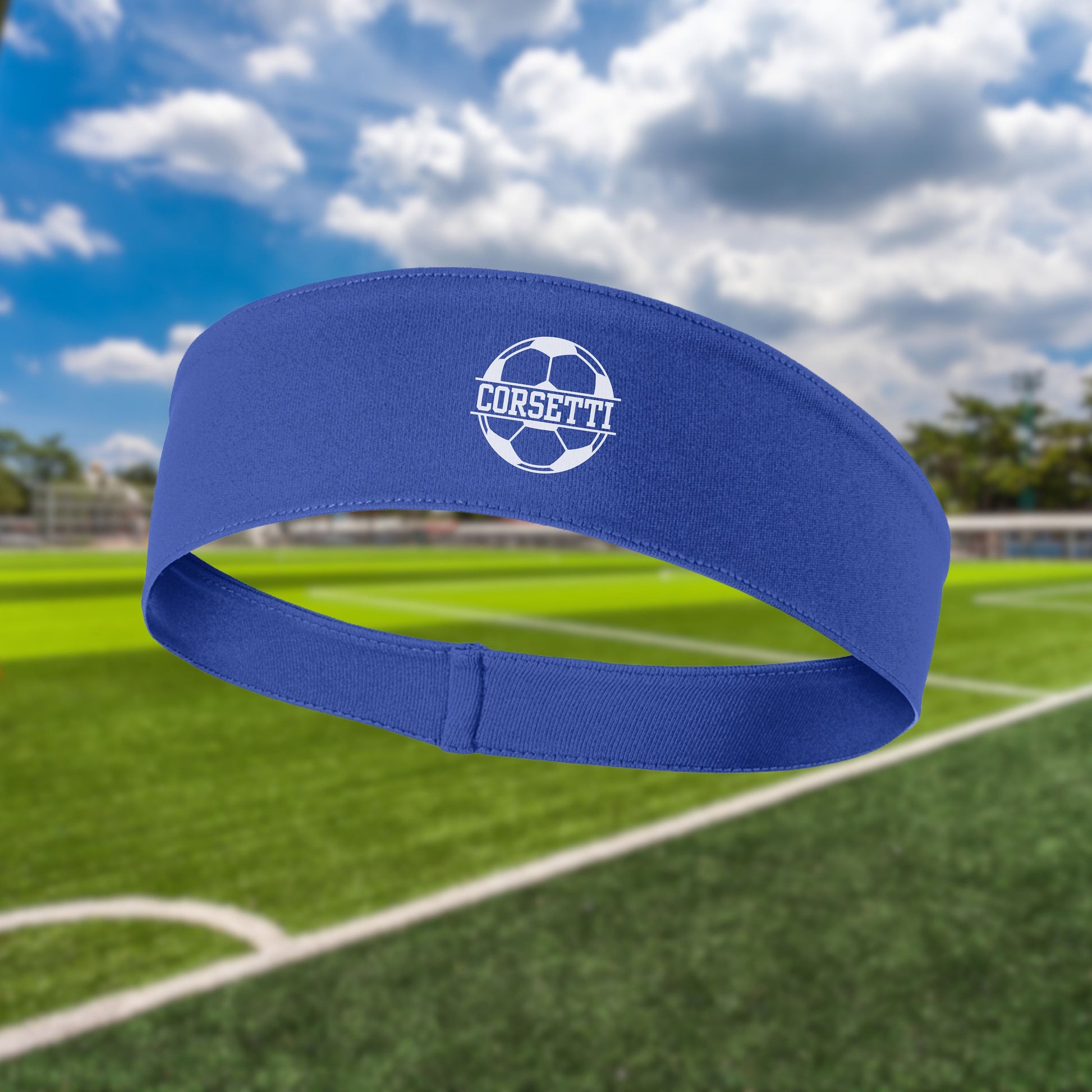 Custom Soccer Headband, Personalized Headband, Custom Image, Soccer Coach Gift, Soccer Team Gift, Sport Headband, Soccer Club, Indoor Soccer