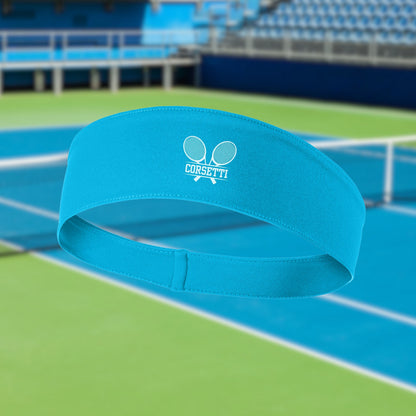 Custom Tennis Headband, Personalized Headband, Custom Image, Tennis Coach Gift, Tennis Team Gift, Sport Headband, Tennis Club, Tennis Lover