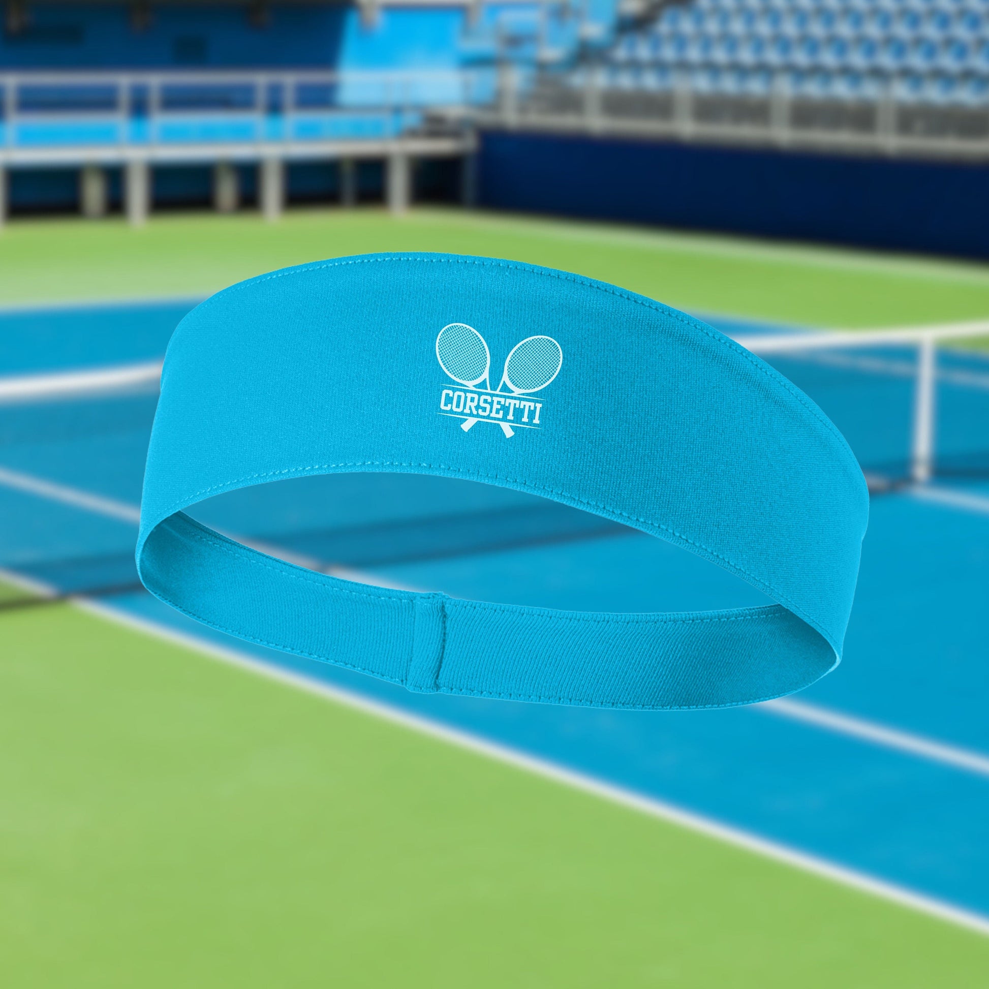Custom Tennis Headband, Personalized Headband, Custom Image, Tennis Coach Gift, Tennis Team Gift, Sport Headband, Tennis Club, Tennis Lover