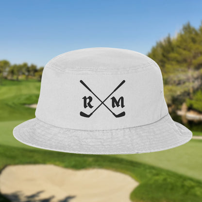 Personalized Golf Bucket Hat, Custom Bucket Hat, Golf Gift, Custom Logo Hat, Golf Club Gift, Golf Team Gift. Golf Gifts for Men, Fathers Day