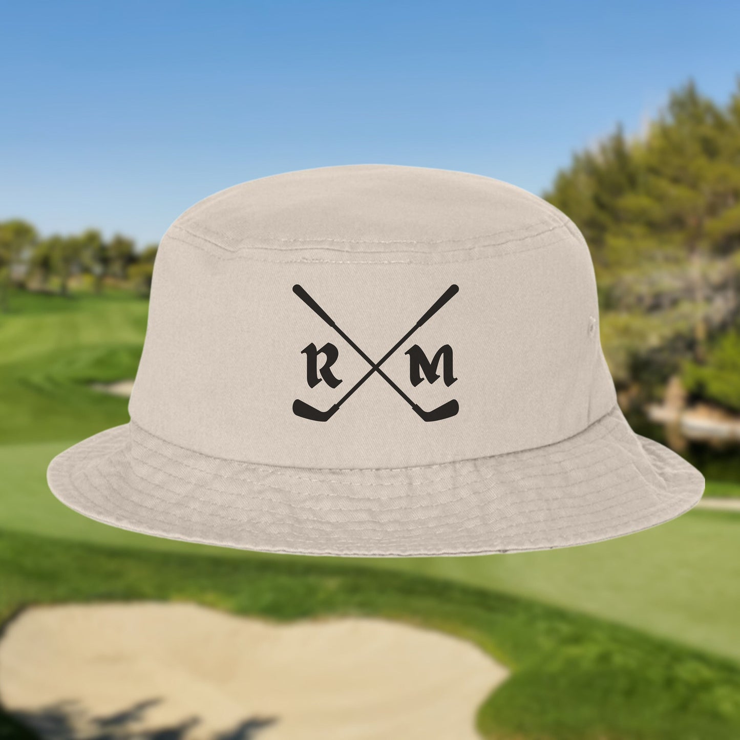 Personalized Golf Bucket Hat, Custom Bucket Hat, Golf Gift, Custom Logo Hat, Golf Club Gift, Golf Team Gift. Golf Gifts for Men, Fathers Day
