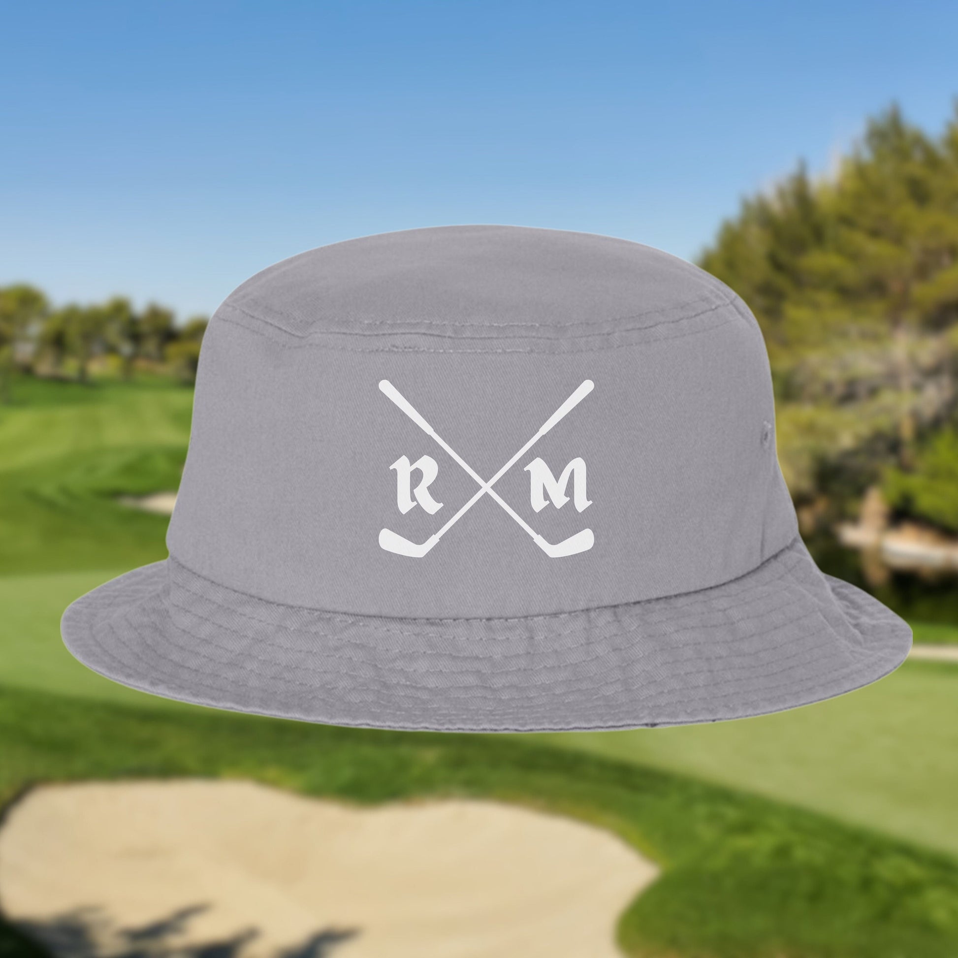 Personalized Golf Bucket Hat, Custom Bucket Hat, Golf Gift, Custom Logo Hat, Golf Club Gift, Golf Team Gift. Golf Gifts for Men, Fathers Day