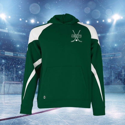 Youth Custom Hockey Sweatshirt, Personalized Hockey Hoodie, Boys Hockey Sweater, Hockey Team Gift, Hockey Pullover, Gift for Son or Grandson