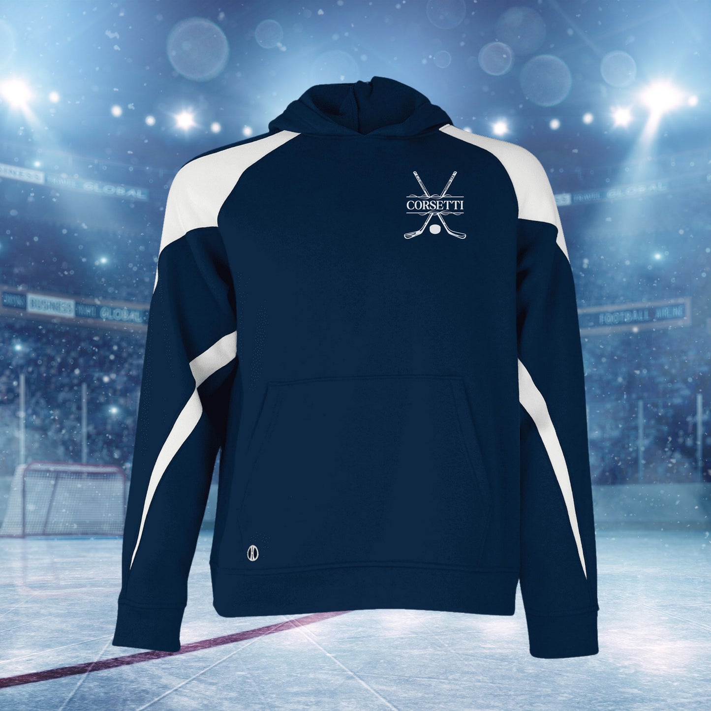 Youth Custom Hockey Sweatshirt, Personalized Hockey Hoodie, Boys Hockey Sweater, Hockey Team Gift, Hockey Pullover, Gift for Son or Grandson