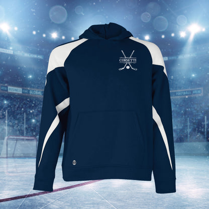 Youth Custom Hockey Sweatshirt, Personalized Hockey Hoodie, Boys Hockey Sweater, Hockey Team Gift, Hockey Pullover, Gift for Son or Grandson