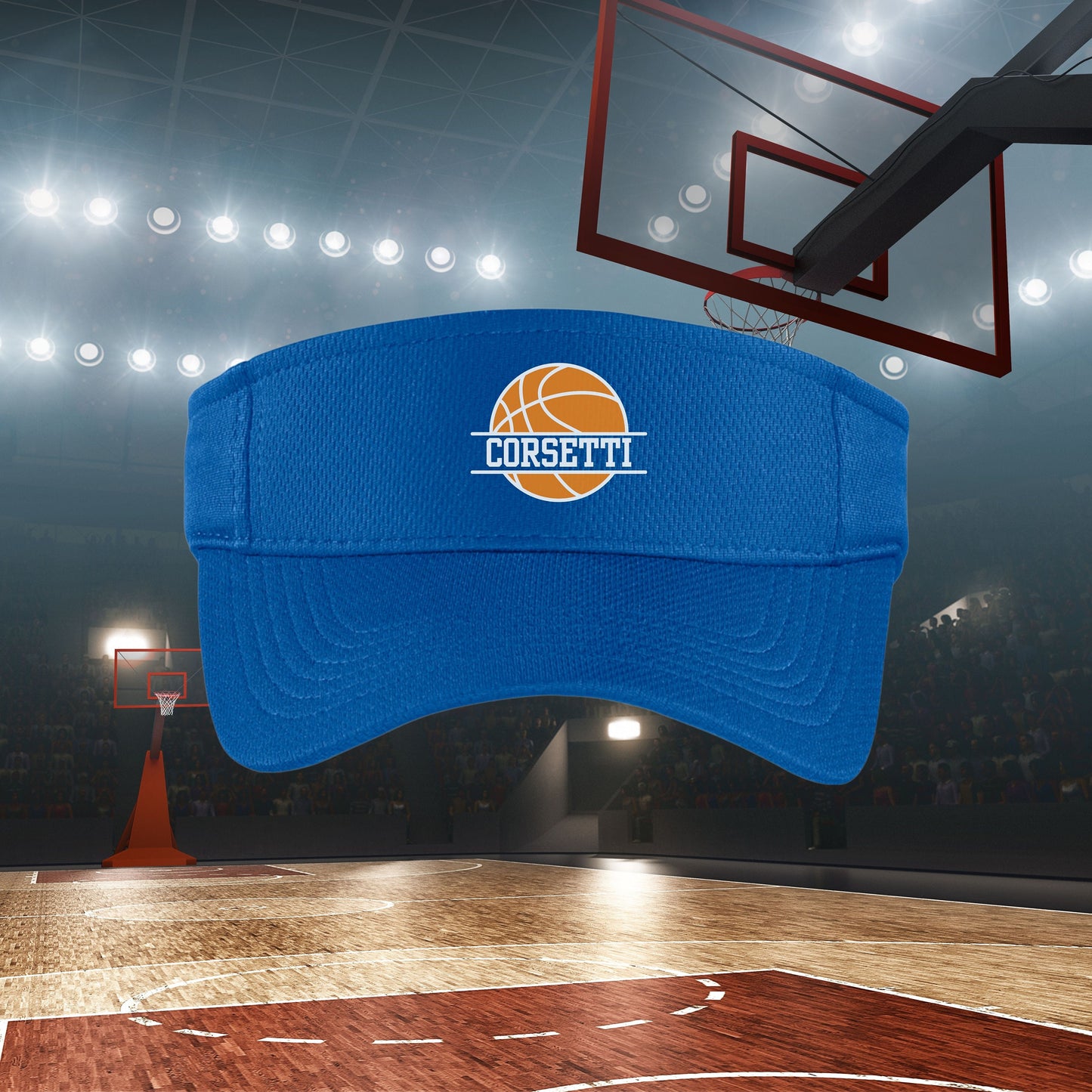 Custom Basketball Visor, Personalized Visor for Coach, Basketball Coach Gift, Team Gift, Custom Logo Visor, Monogram Visor, Gift for Coach