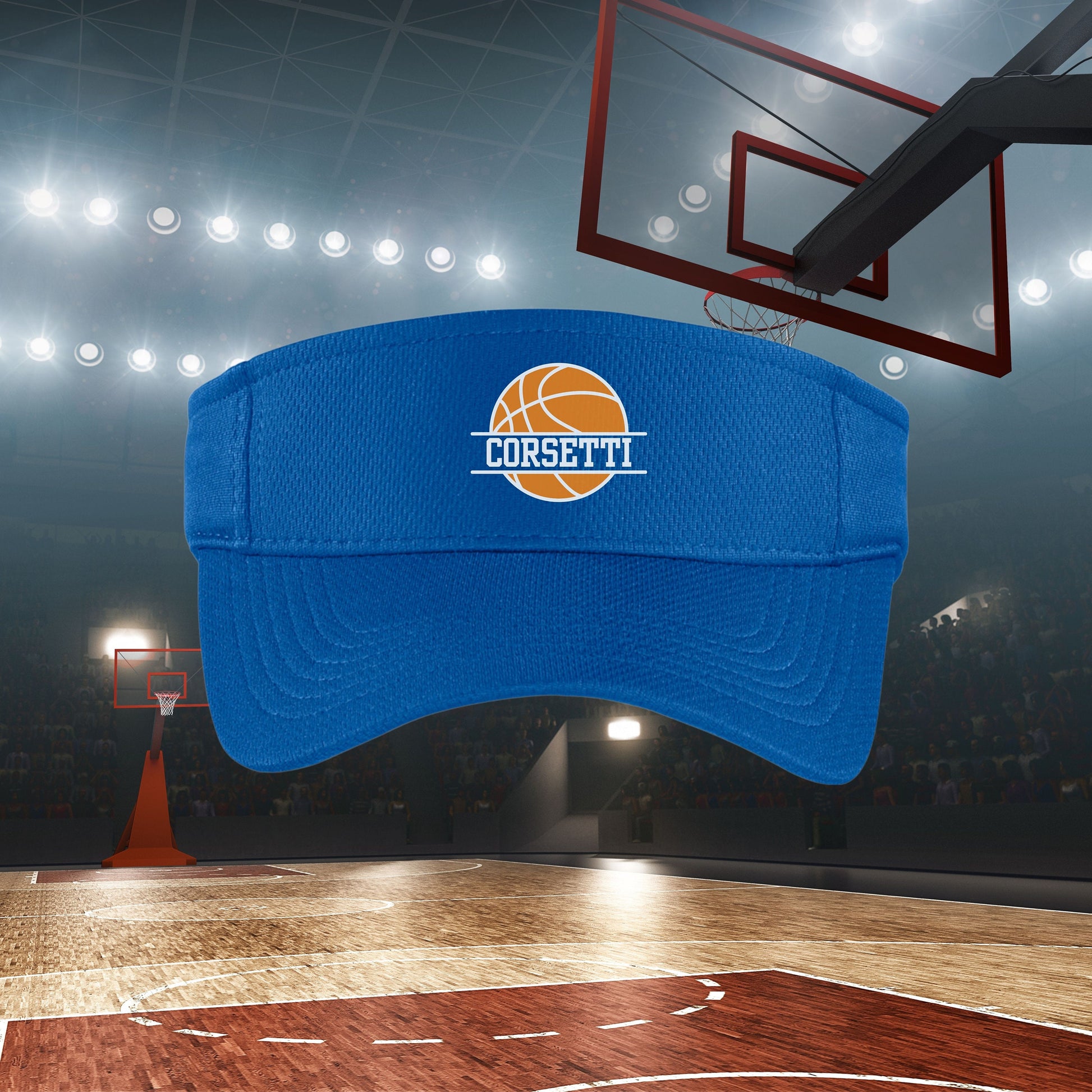 Custom Basketball Visor, Personalized Visor for Coach, Basketball Coach Gift, Team Gift, Custom Logo Visor, Monogram Visor, Gift for Coach