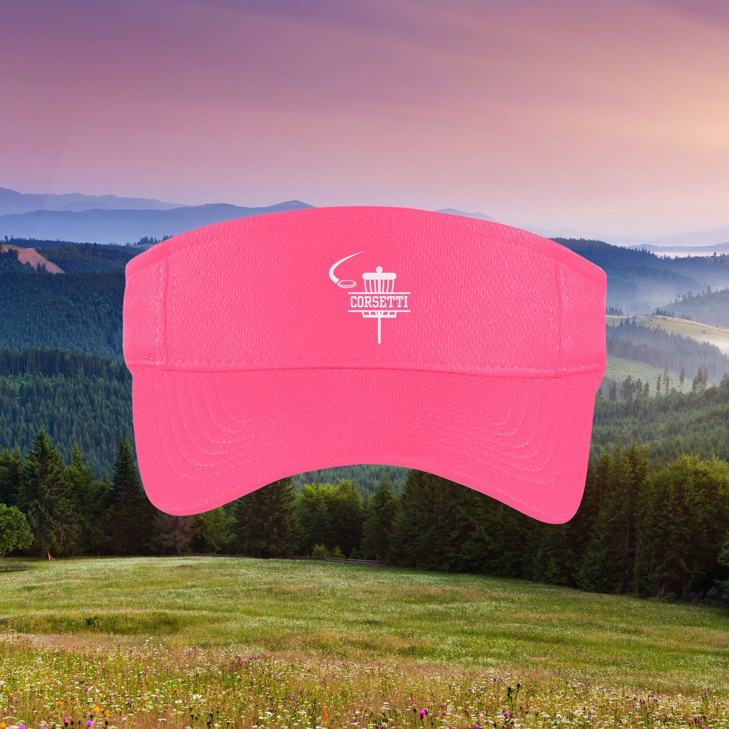 Custom Disc Golf Visor, Personalized Visor, Disc Golf Coach Gift, Disc Golf Gift, Custom Logo Visor, Monogram Visor, Mens Disc Golf Gifts