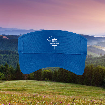 Custom Disc Golf Visor, Personalized Visor, Disc Golf Coach Gift, Disc Golf Gift, Custom Logo Visor, Monogram Visor, Mens Disc Golf Gifts