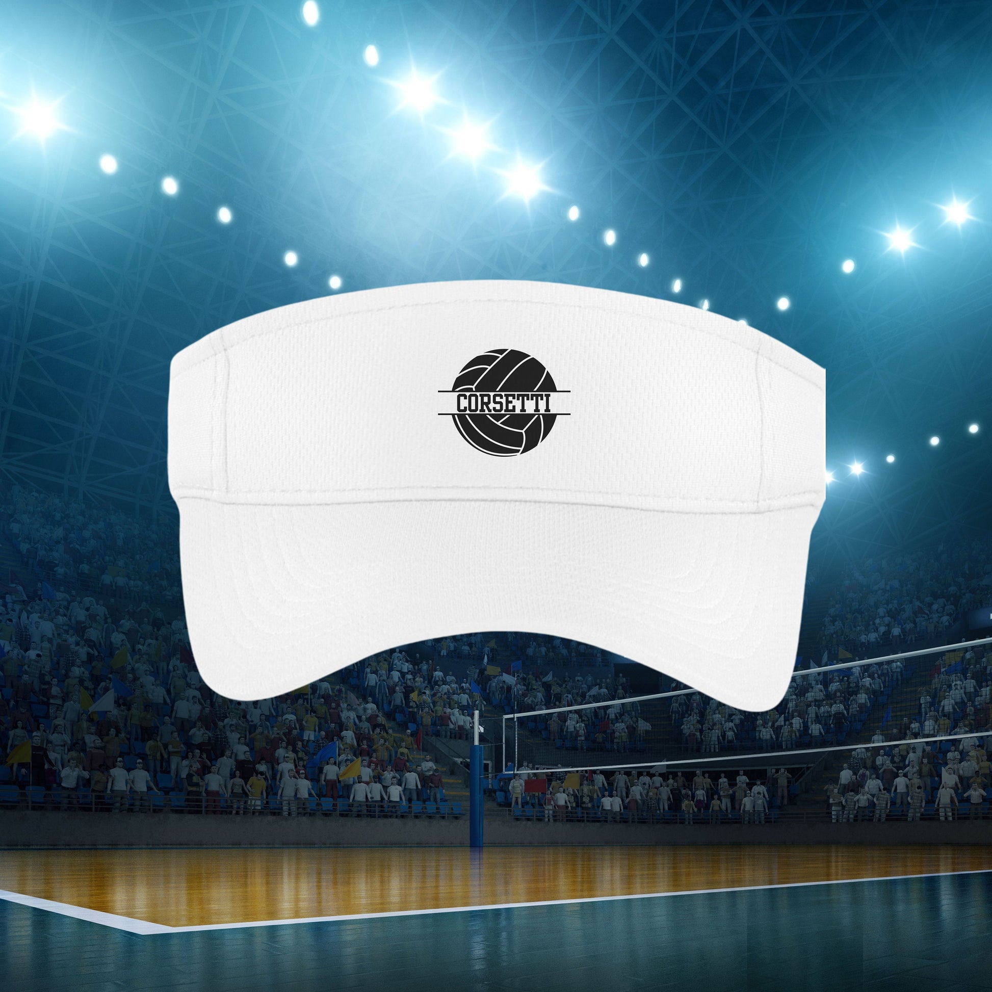 Custom Volleyball Visor, Personalized Visor, Volleyball Coach Gift, Volleyball Gift, Custom Logo Visor, Monogram Visor, Volleyball team Gift