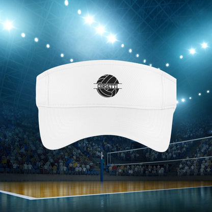 Custom Volleyball Visor, Personalized Visor, Volleyball Coach Gift, Volleyball Gift, Custom Logo Visor, Monogram Visor, Volleyball team Gift