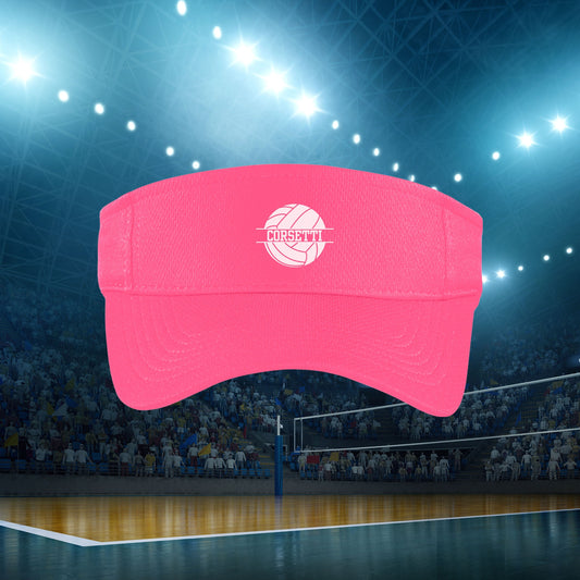 Custom Volleyball Visor, Personalized Visor, Volleyball Coach Gift, Volleyball Gift, Custom Logo Visor, Monogram Visor, Volleyball team Gift