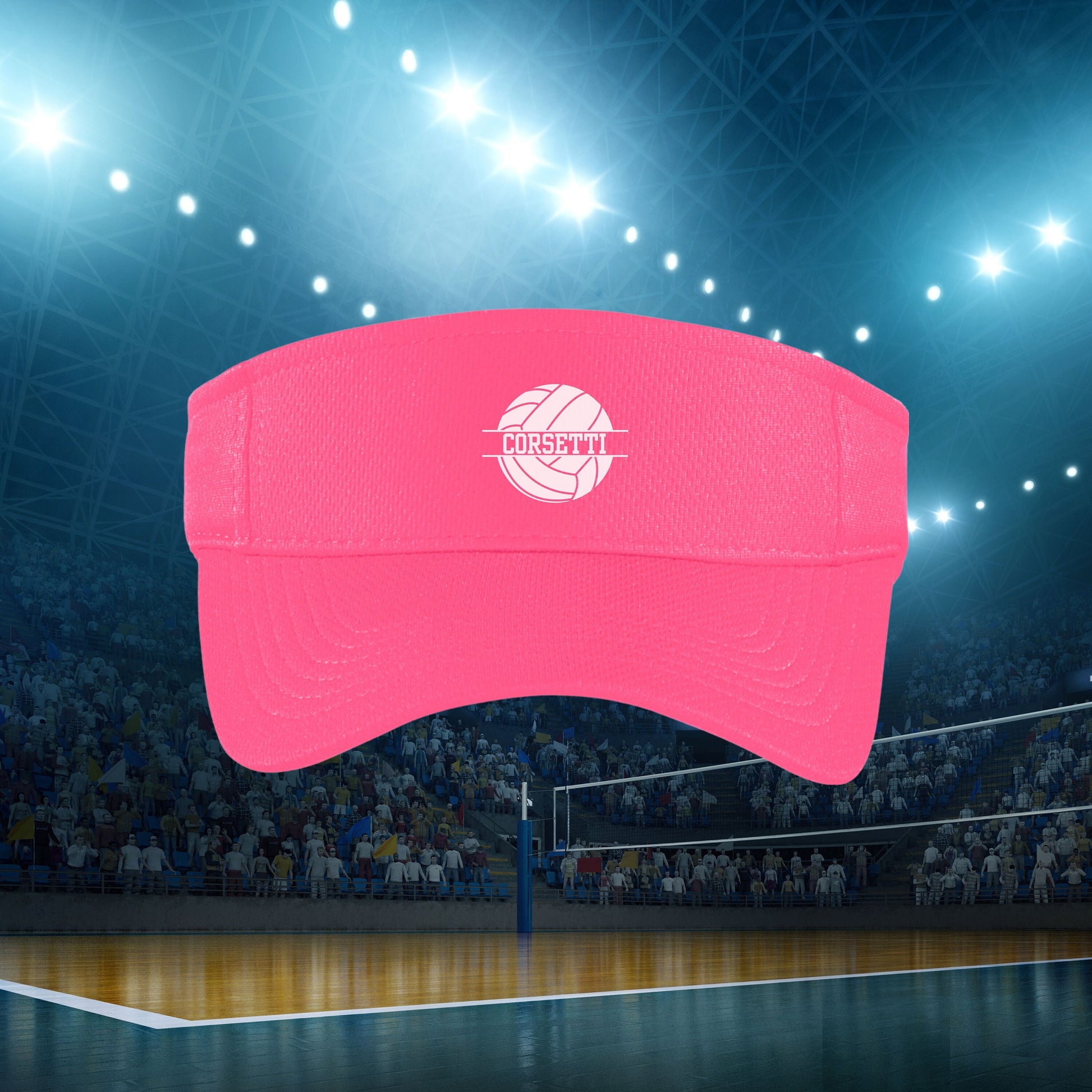 Custom Volleyball Visor, Personalized Visor, Volleyball Coach Gift, Volleyball Gift, Custom Logo Visor, Monogram Visor, Volleyball team Gift