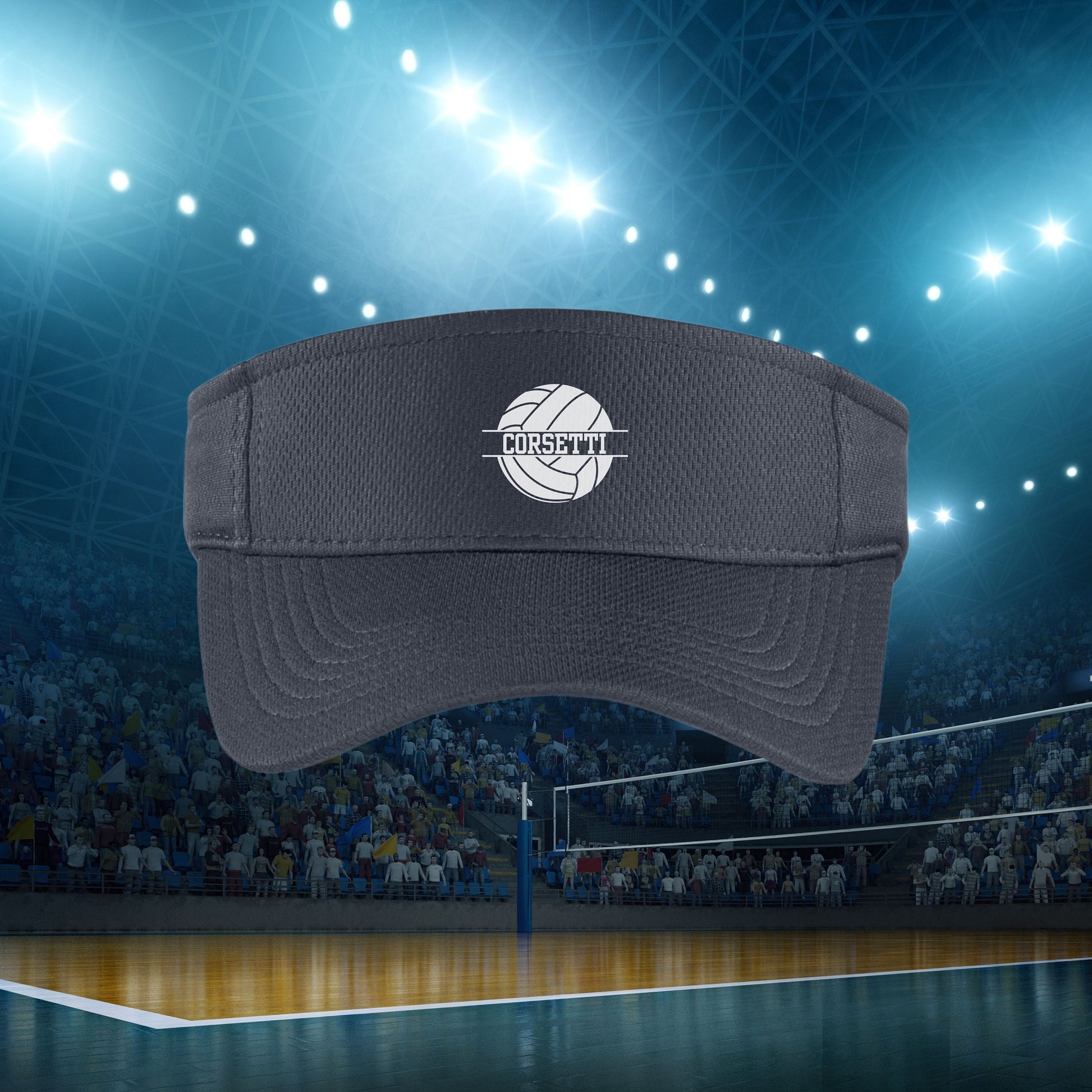 Custom Volleyball Visor, Personalized Visor, Volleyball Coach Gift, Volleyball Gift, Custom Logo Visor, Monogram Visor, Volleyball team Gift
