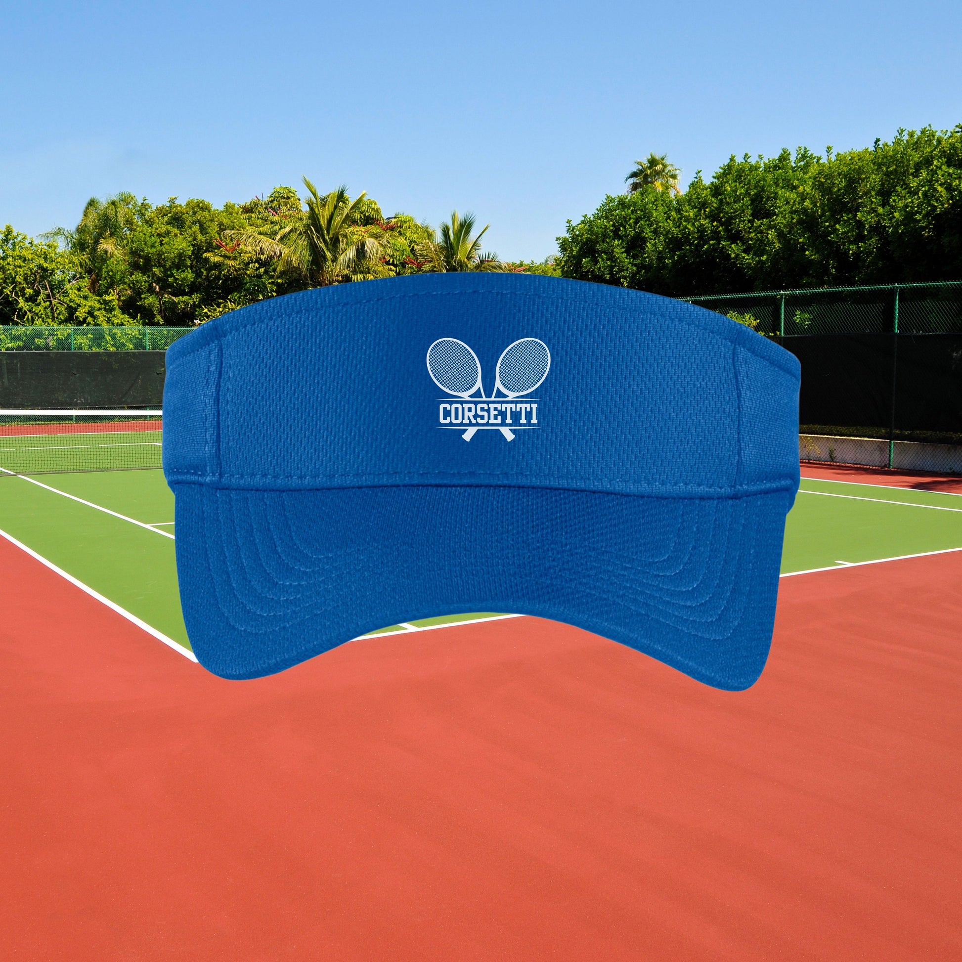Custom Tennis Visor, Personalized Visor, Tennis Coach Gift, Tennis Gift, Custom Logo Visor, Monogram Visor, Tennis Team Gift, Tennis Lover