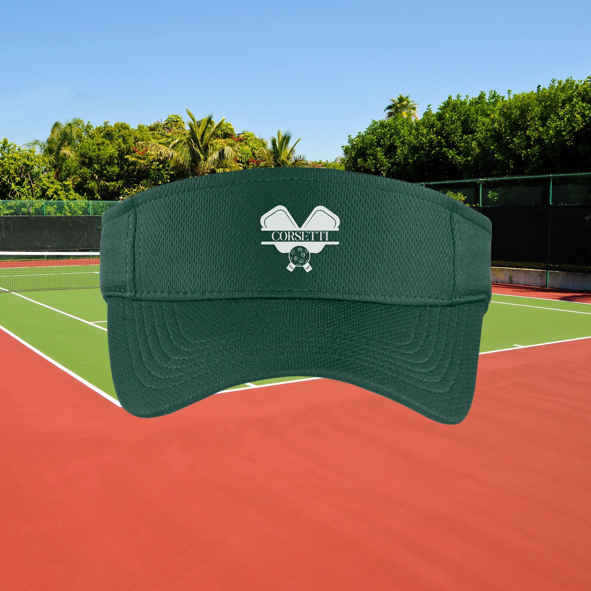 Custom Pickleball Visor, Personalized Visor, Pickleball Coach Gift, Pickleball Gift, Custom Logo Visor, Monogram Visor, Pickleball Team Gift