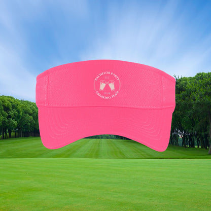 Custom Golf Visor, Personalized Visor, Bachelor Party Gift, Groomsman Golf Gift, Custom Logo Visor, Wedding Monogram Visor, Mens Golf Gift