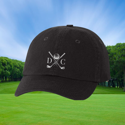 Kids Personalized Golf Hat, Youth Custom Golf Hat, Golf Baseball Cap, Kids Custom Logo Hat, Golf Monogram Hat, Child Baseball Hat, Kids Hat