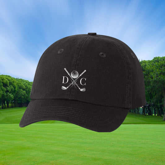 Kids Personalized Golf Hat, Youth Custom Golf Hat, Golf Baseball Cap, Kids Custom Logo Hat, Golf Monogram Hat, Child Baseball Hat, Kids Hat
