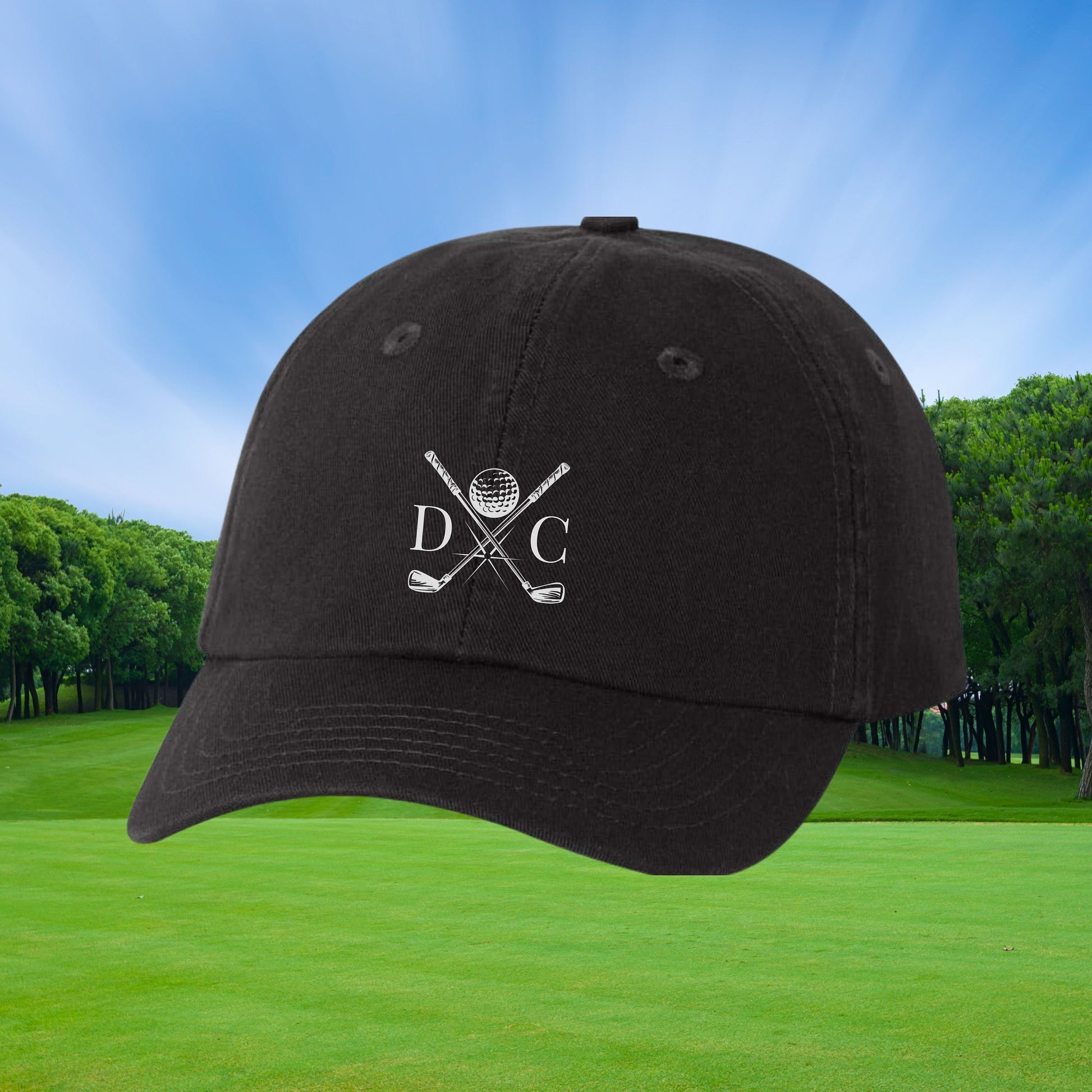 Kids Personalized Golf Hat, Youth Custom Golf Hat, Golf Baseball Cap, Kids Custom Logo Hat, Golf Monogram Hat, Child Baseball Hat, Kids Hat