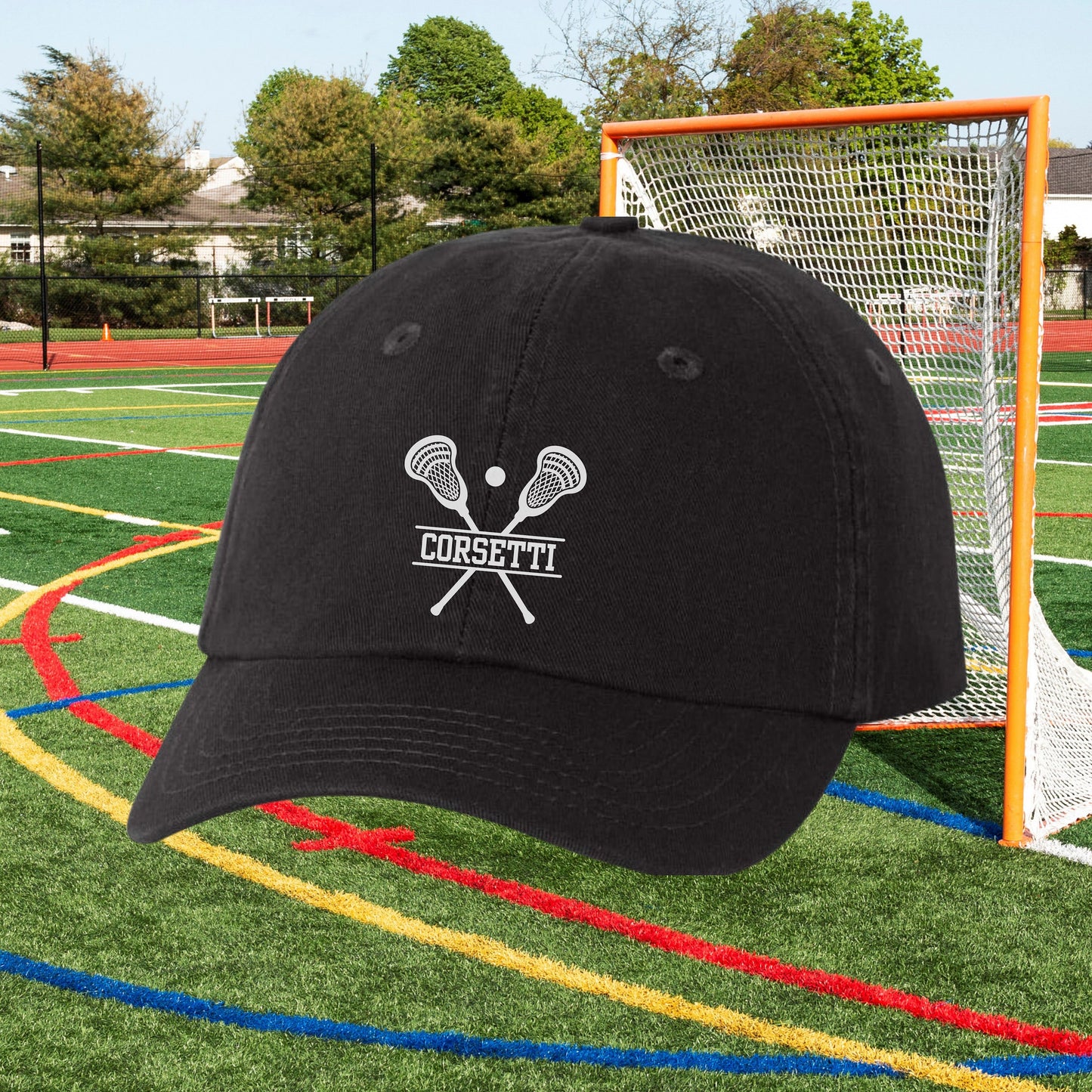 Kids Personalized Lacrosse Hat, Youth Custom Lacrosse Hat, Lacrosse Baseball Cap, Kid Custom Logo Hat, Lacrosse Monogram, Child Baseball Hat
