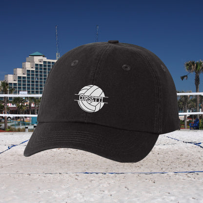 Kids Personalized Volleyball Hat, Youth Custom Volleyball Hat, Volleyball Baseball Cap, Kid Custom Logo Hat, Volleyball Monogram, Team Gift
