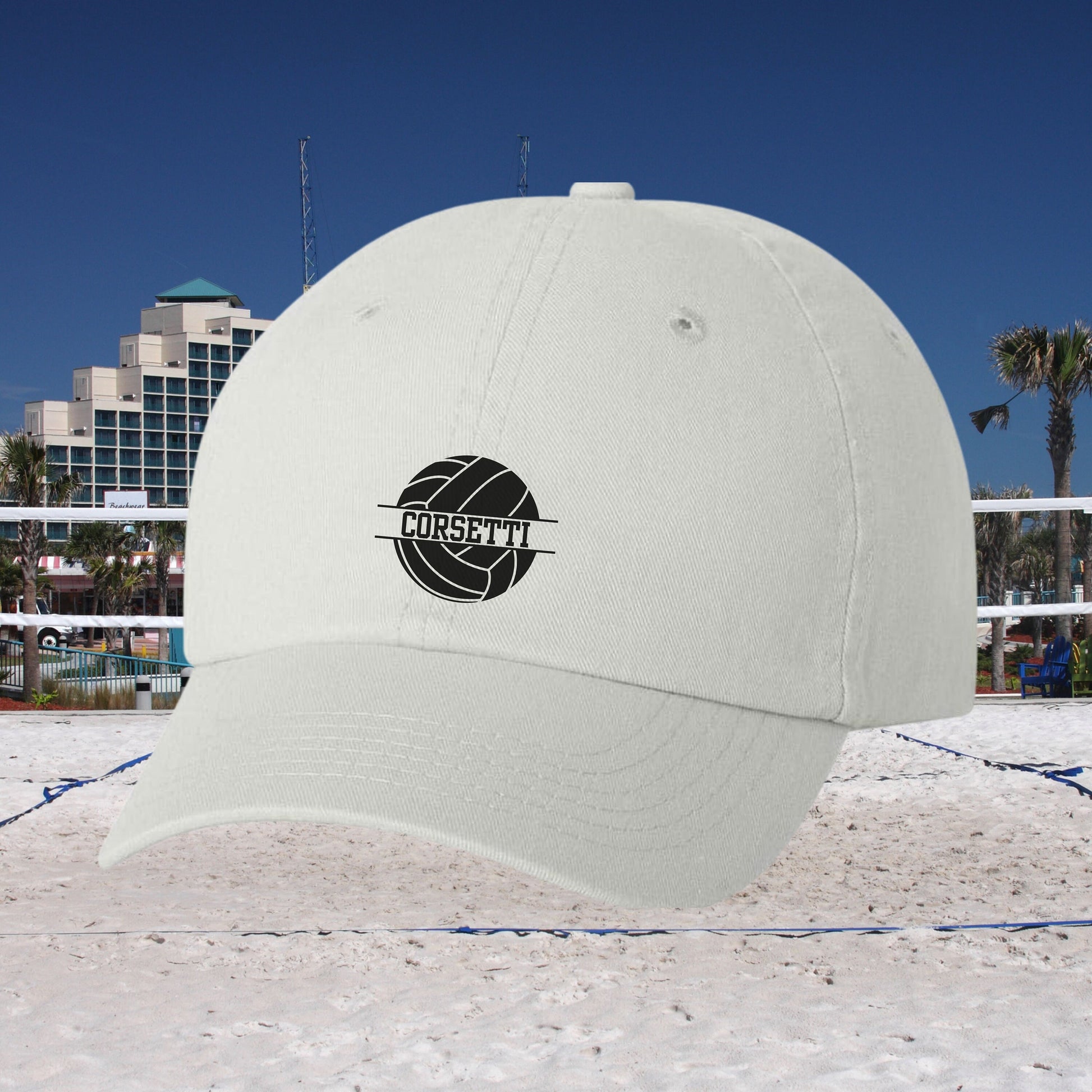 Kids Personalized Volleyball Hat, Youth Custom Volleyball Hat, Volleyball Baseball Cap, Kid Custom Logo Hat, Volleyball Monogram, Team Gift