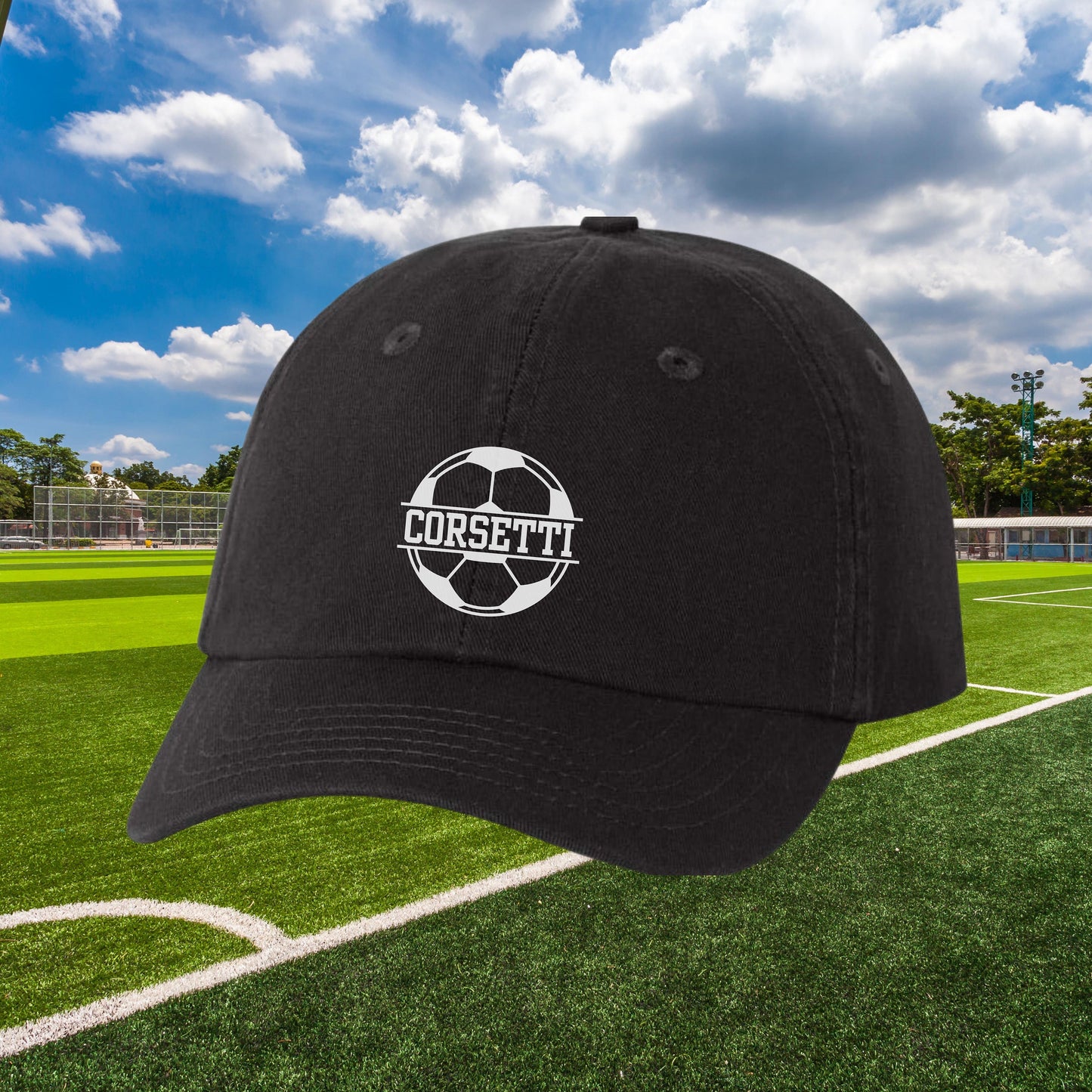Kids Personalized Soccer Hat, Youth Custom Soccer Hat, Soccer Baseball Cap, Kid Custom Logo Hat, Soccer Monogram, Soccer Team Gift, Kid Gift