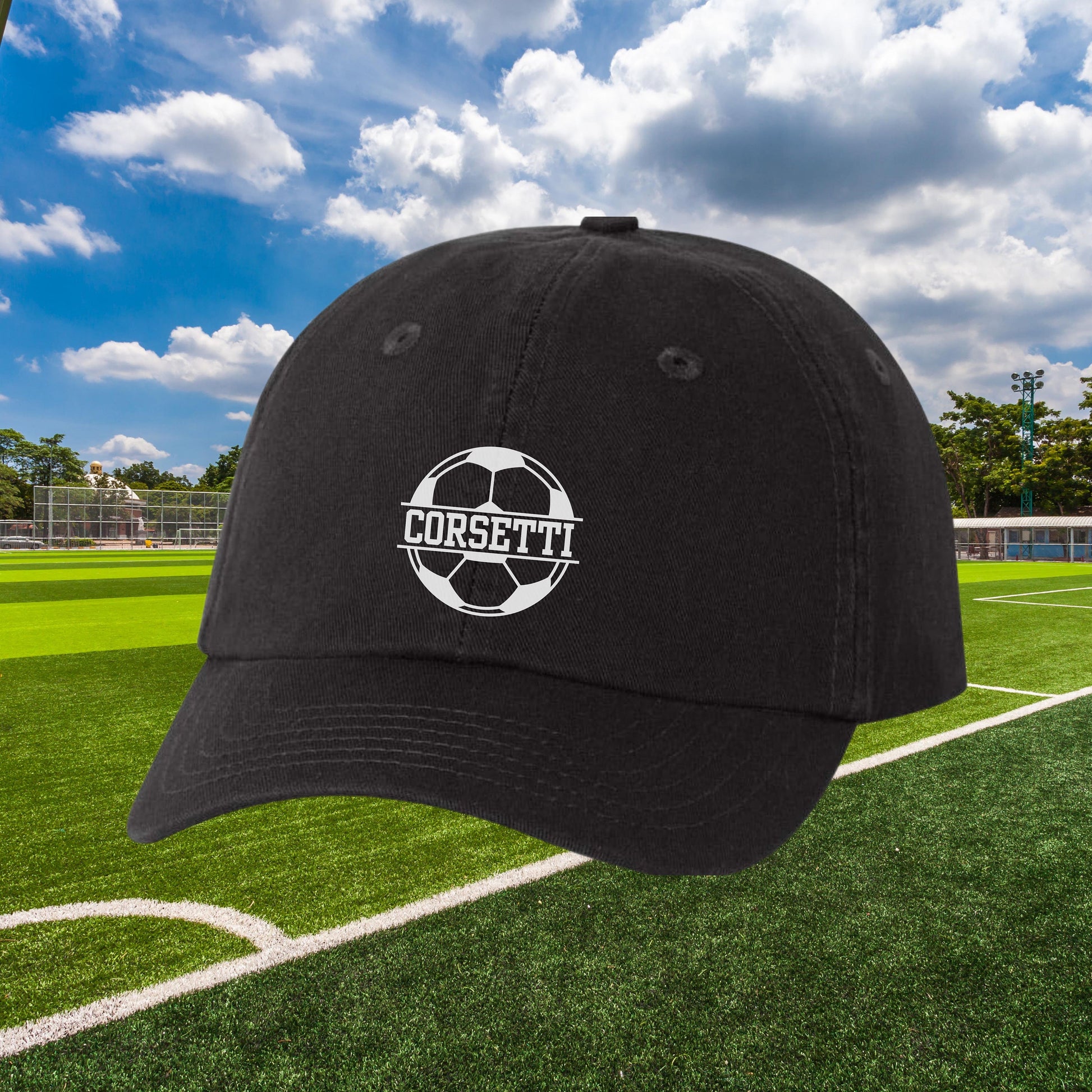Kids Personalized Soccer Hat, Youth Custom Soccer Hat, Soccer Baseball Cap, Kid Custom Logo Hat, Soccer Monogram, Soccer Team Gift, Kid Gift