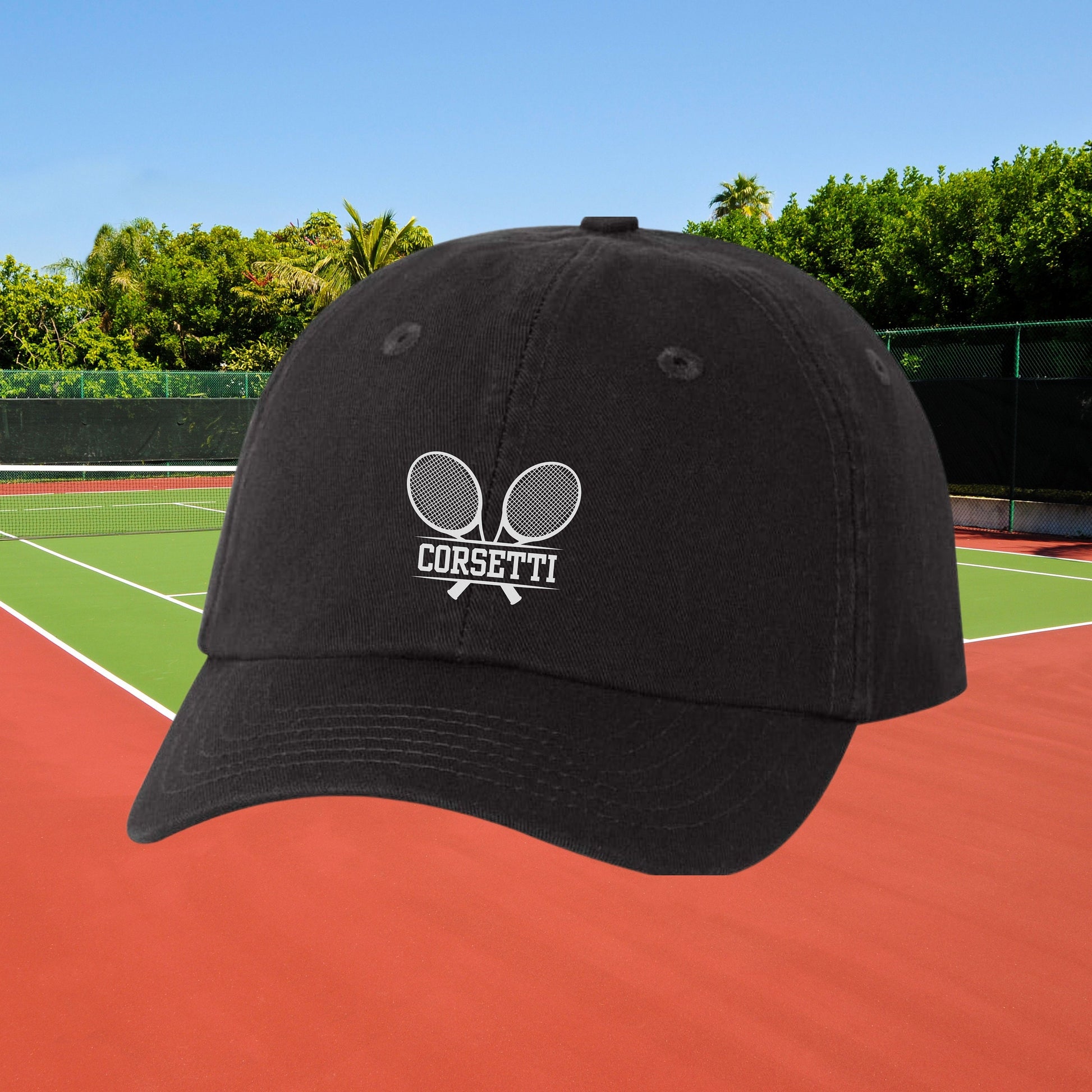 Kids Personalized Tennis Hat, Youth Custom Tennis Hat, Tennis Baseball Cap, Kid Custom Logo Hat, Tennis Monogram, Tennis Team Gift, Kid Gift